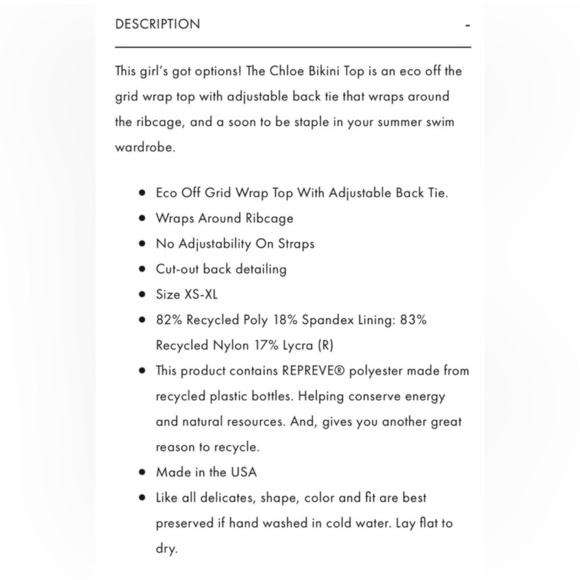 NWOT‎ L*SPACE Chloe Bikini Top Ribbed Tie Waist Adjustable Rosebud Purple - Picture 3 of 7